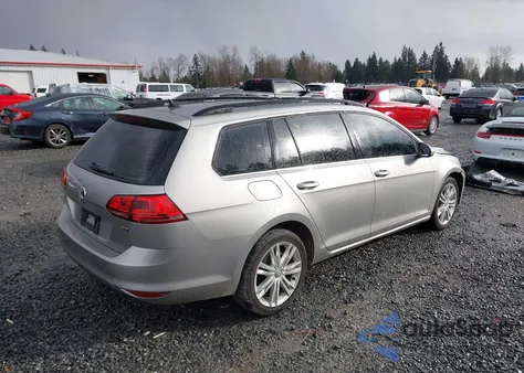 2015 Volkswagen Golf Sportwagen Tdi Se 4-Door z USA, uszkodzony, nr VIN 3VWFA7AU3FM507804